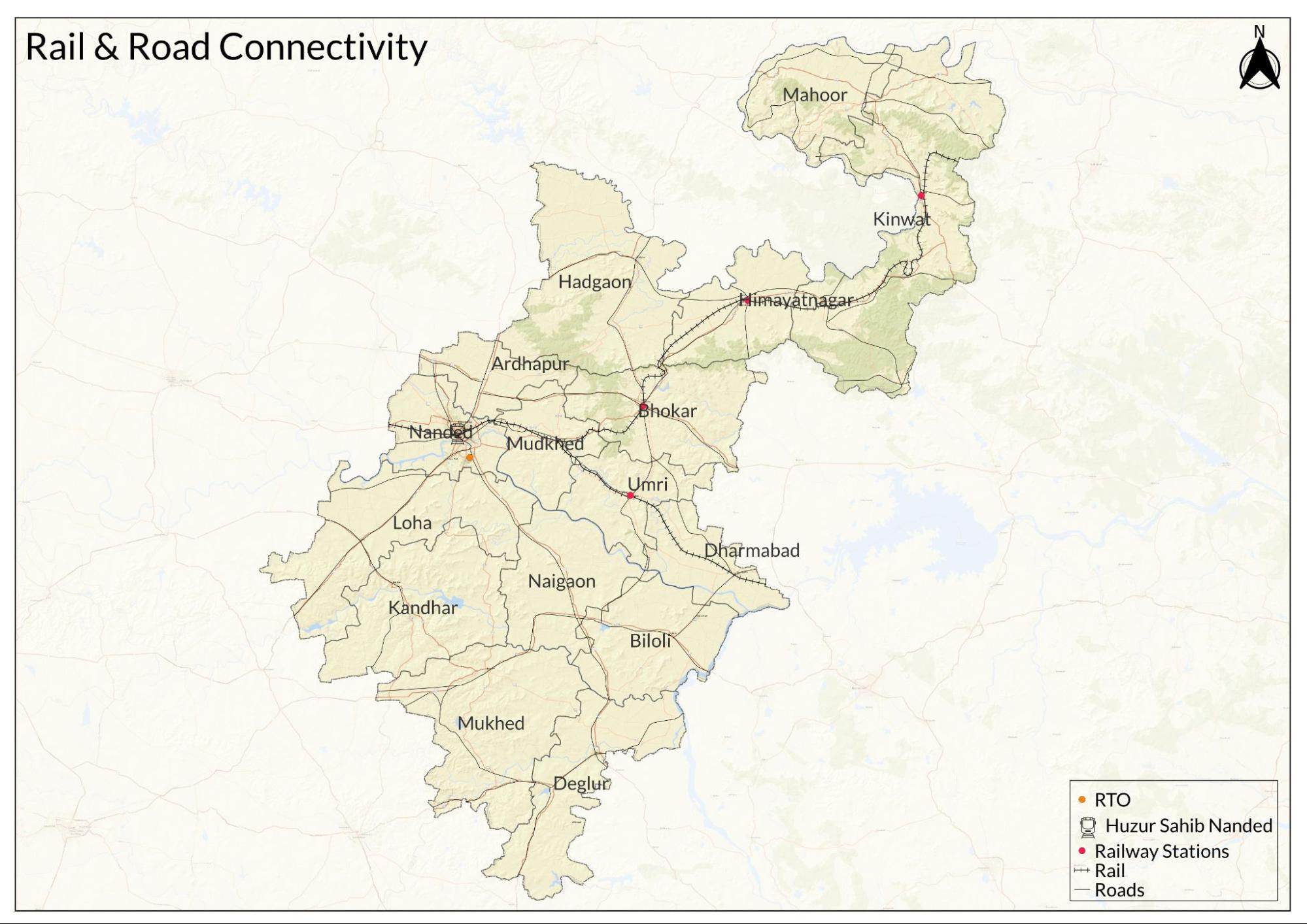 Terminal building at Shri Guru Gobind Singh Ji Airport, Nanded.