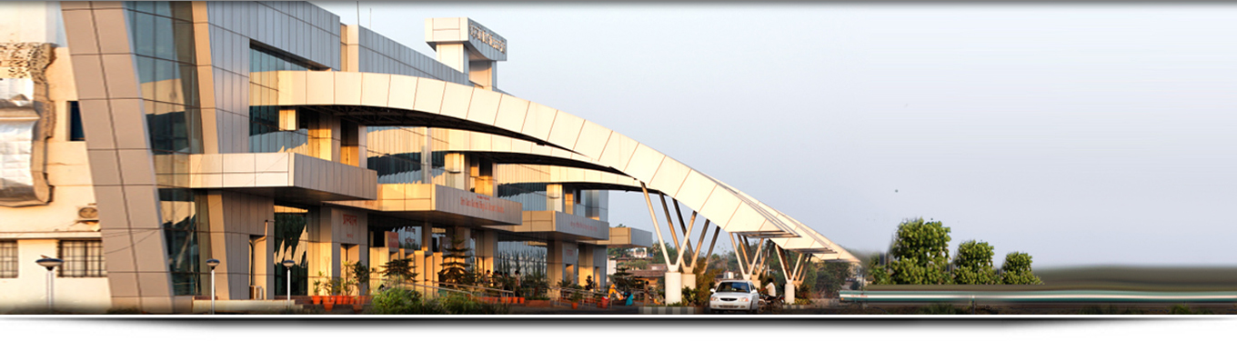 Terminal building at Shri Guru Gobind Singh Ji Airport, Nanded.