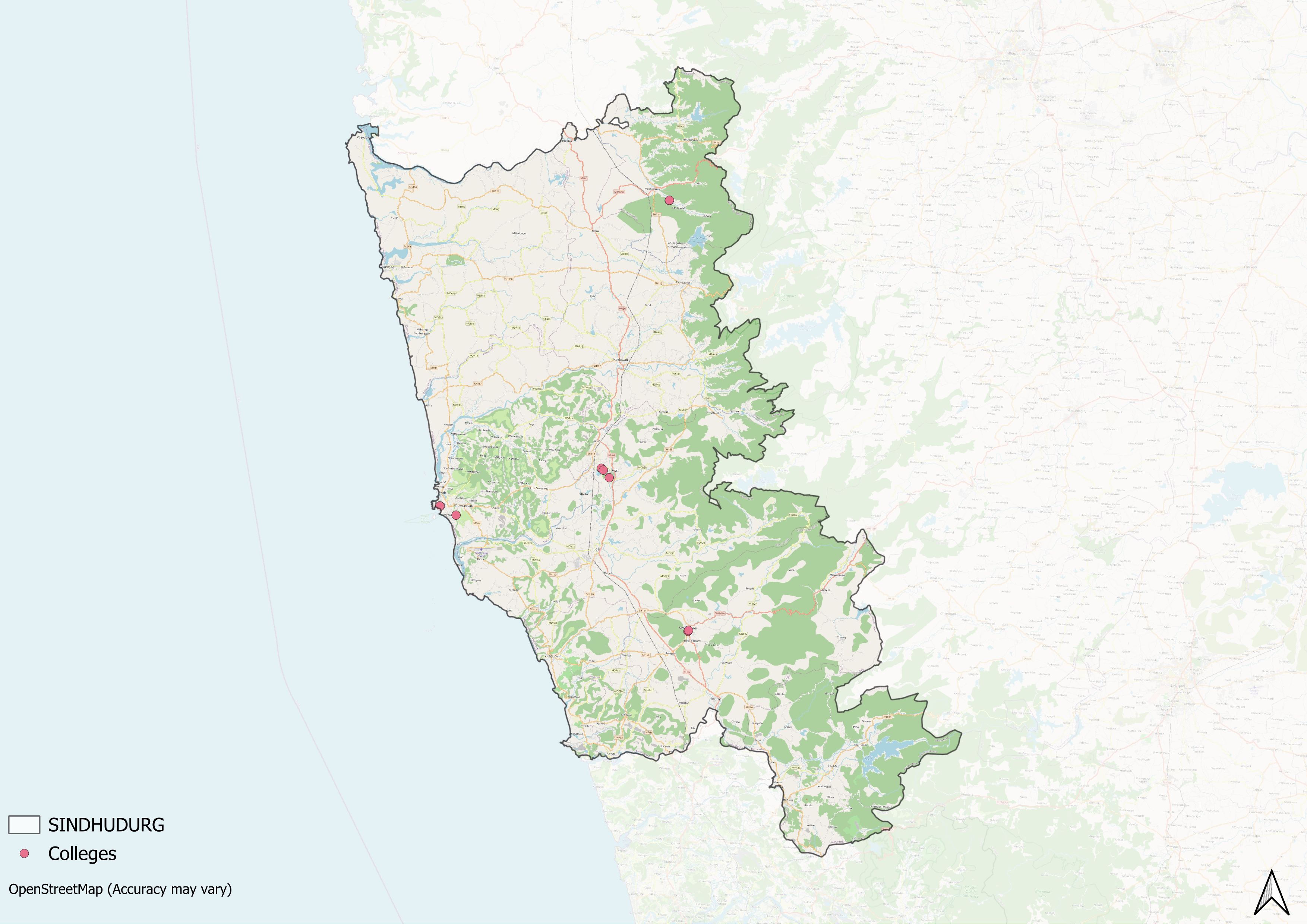 Arts & Commerce College, Phondaghat Education Society