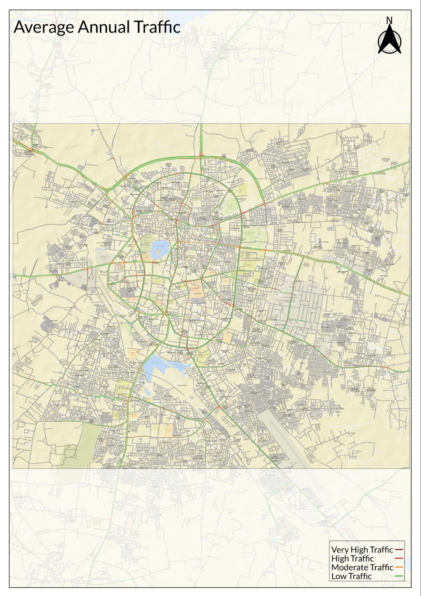 Hoardings in Solapur advertising schools, coaching centres, and medical services. (Source: CKA Archives)