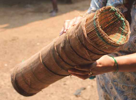 Malai is a cylindrical bamboo trap placed in flowing water to catch small fish.[3]