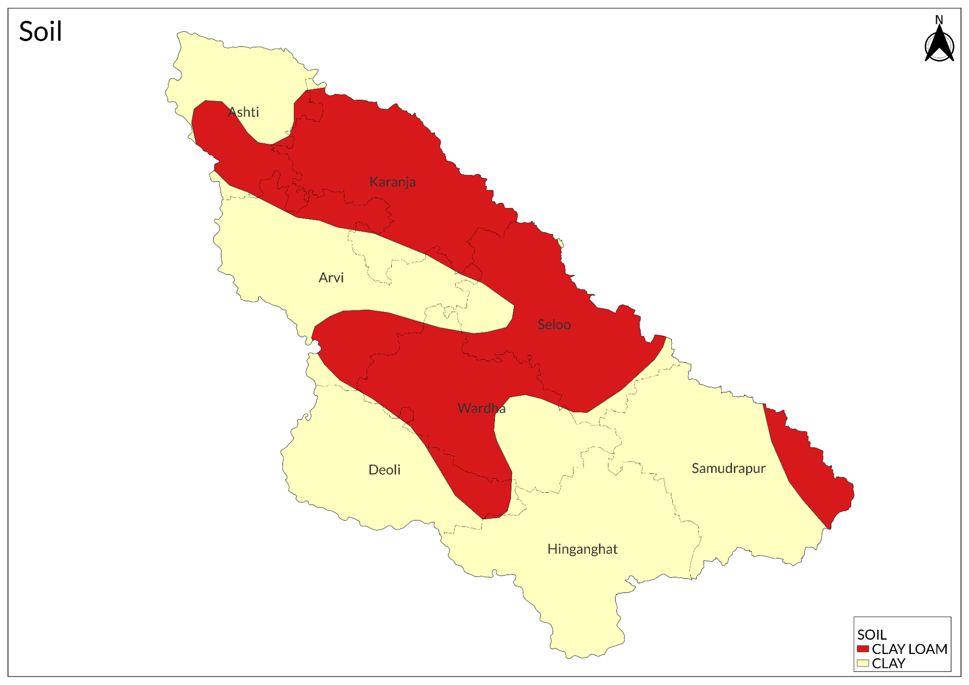 Farms in Ridhora, Wardha.