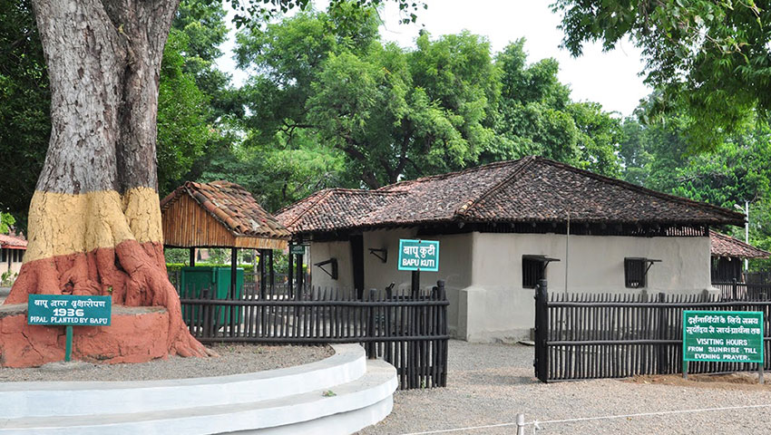 Sevagram Ashram, Wardha, where Mahatma Gandhi lived for many years